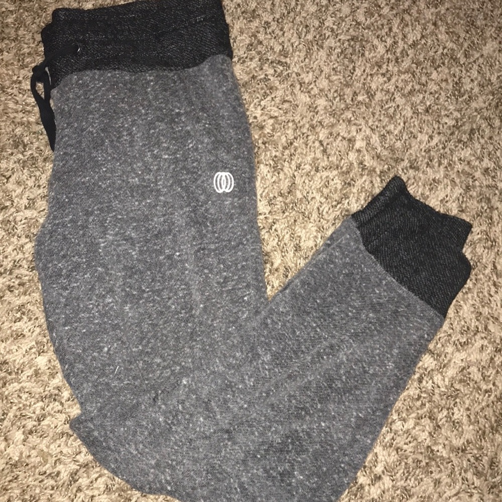 Grey brushed sweatpants size small